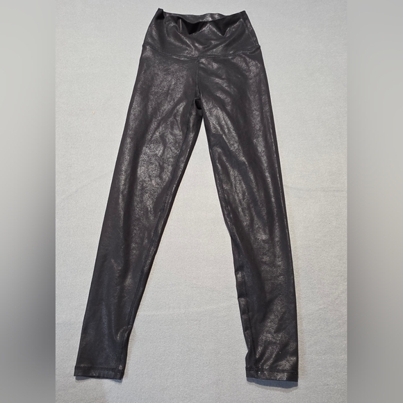 aerie Pants - Aerie OfflineShimmer Black Leggings XS EUC Waist 26 Inseam 25
